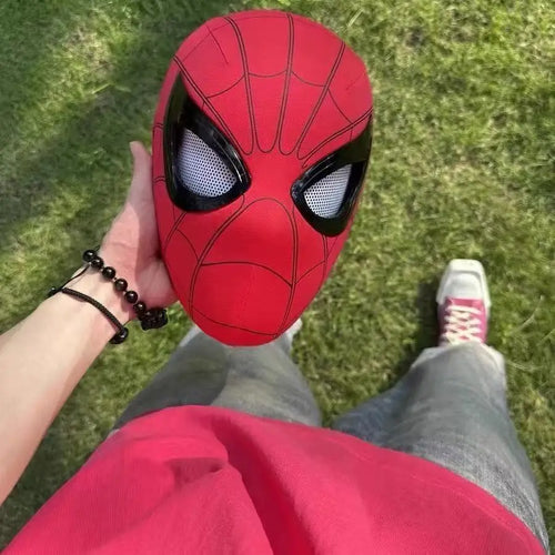 Spider-Man Moving Eyes Mask - Halloween