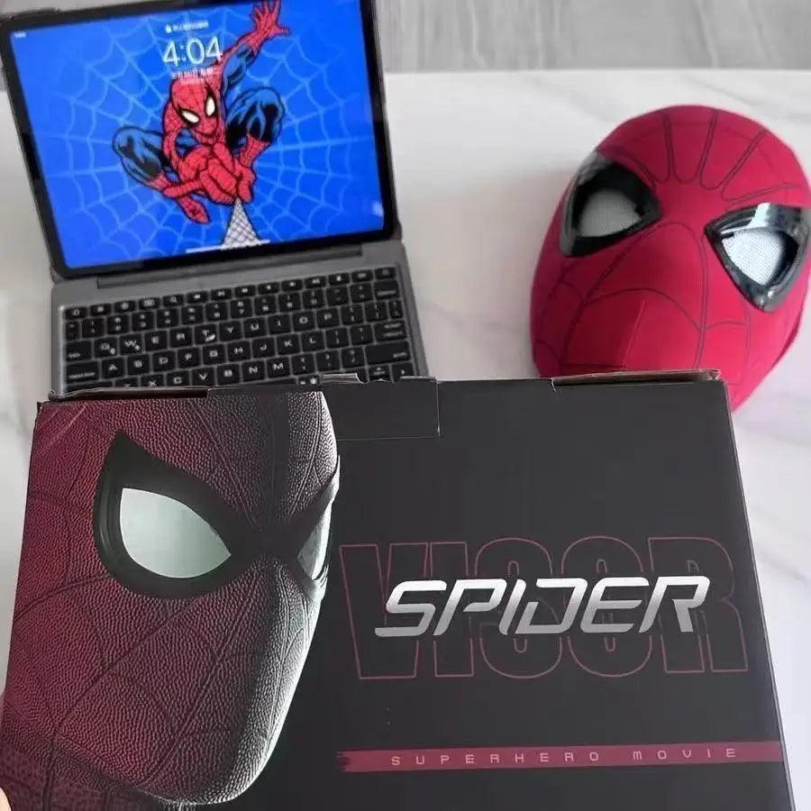Spider-Man Moving Eyes Mask - Halloween